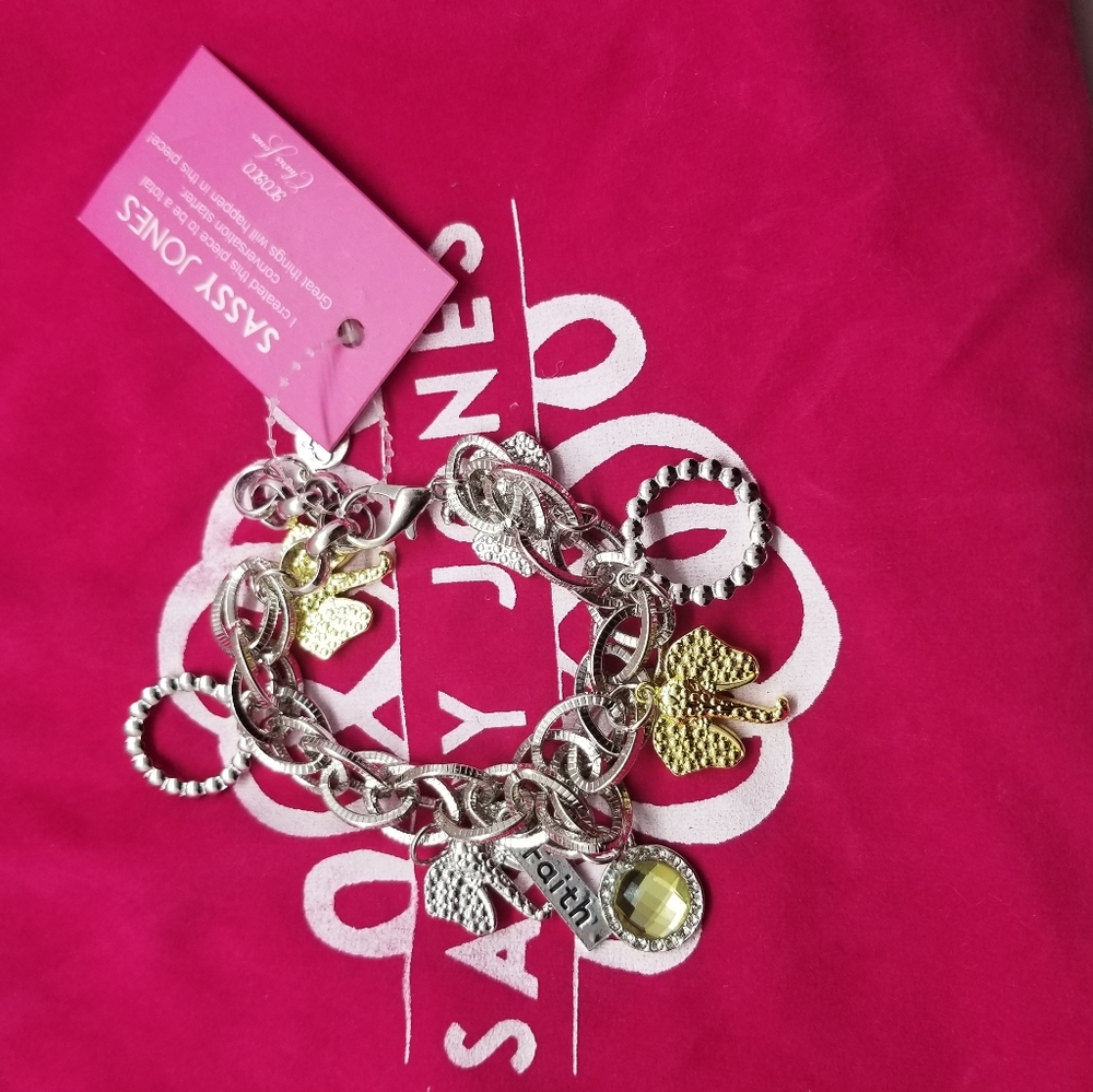 Sassy Jones Babar charm bracelet